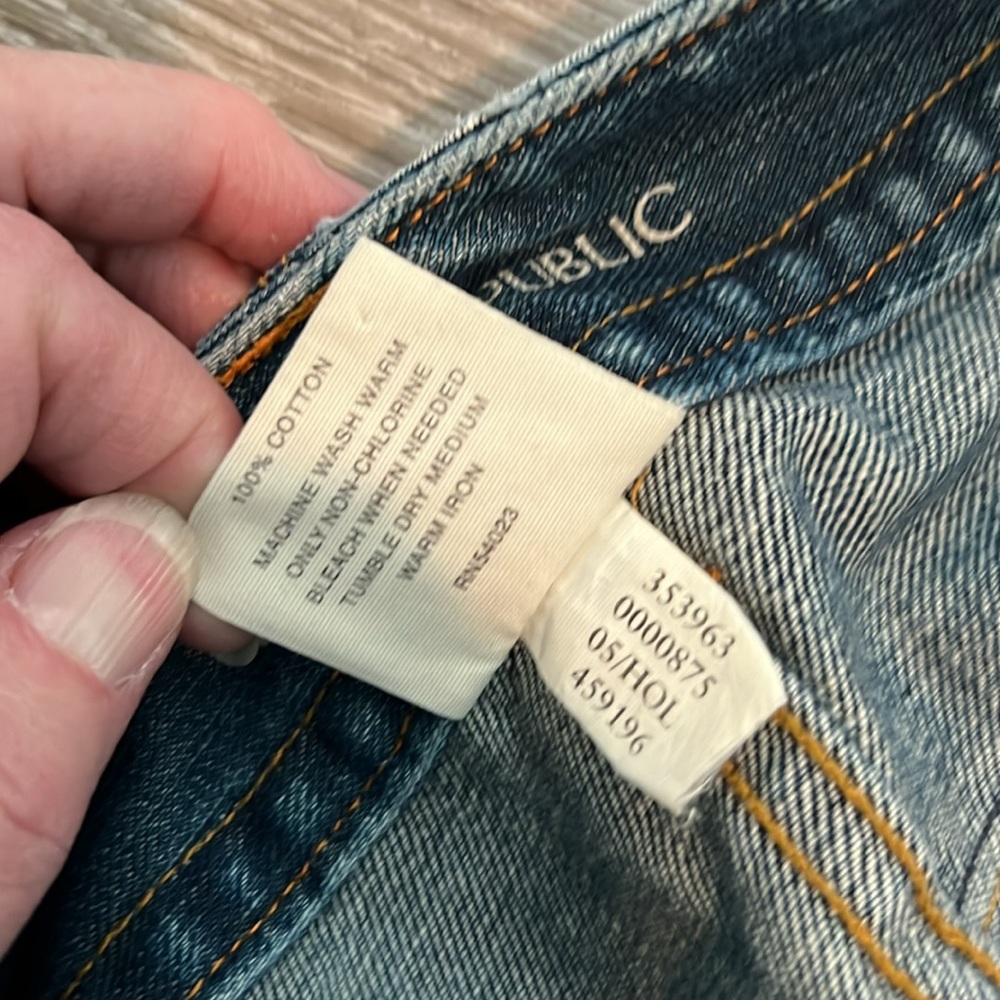 Vintage BR Low Rise Wide Leg flair Jeans 8 - Picture 8 of 8
